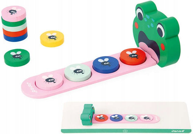 JANOD EDUCATIONAL PUZZLE GAME - FROG ALGORITHMS Packaging status original