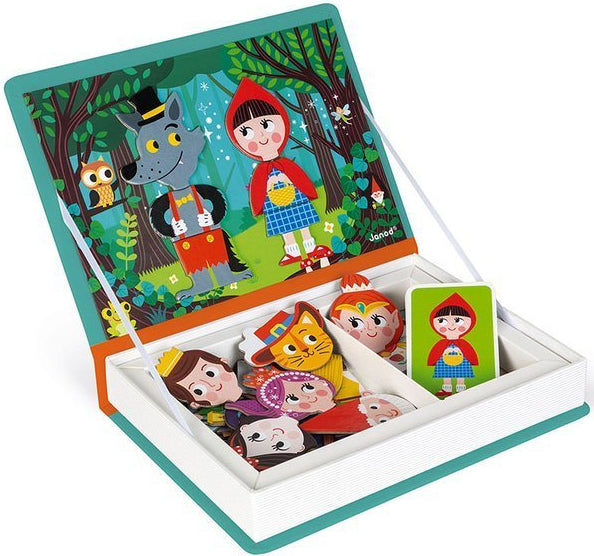 JANOD MAGNETIC PUZZLE MAGNETIBOOK COLORFUL MAGNETS WORLD FAIRY TALES Manufacturer code 3700217325886