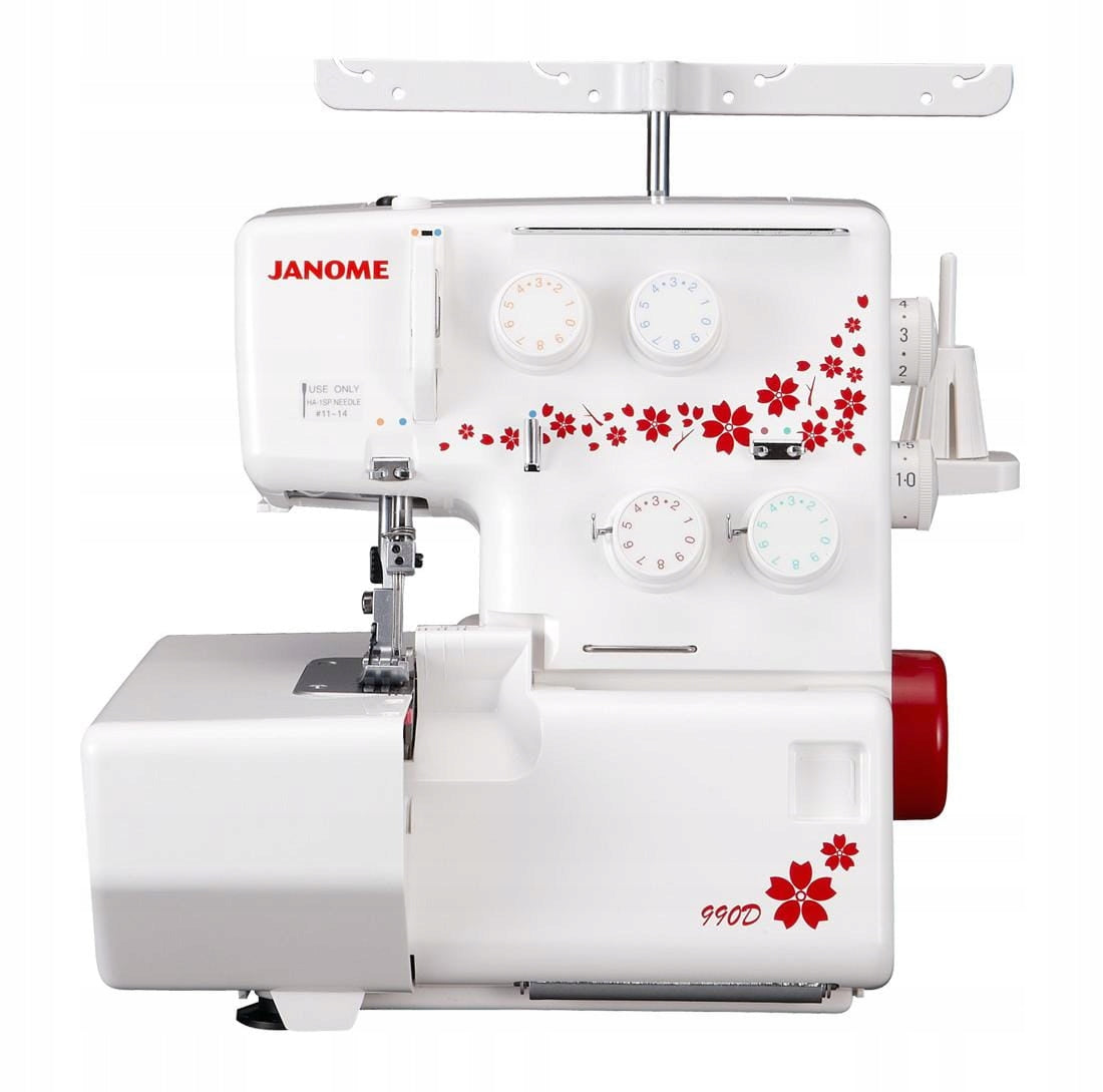 JANOME 990D strong 4-thread house OVERLOCK with mere Manufacturer code ML204D / 990D