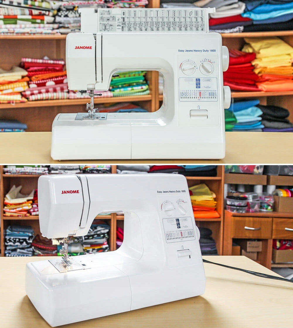 JANOME EASY JEANS HD1800 reinforced mechanical sewing machine Manufacturer code HD1800
