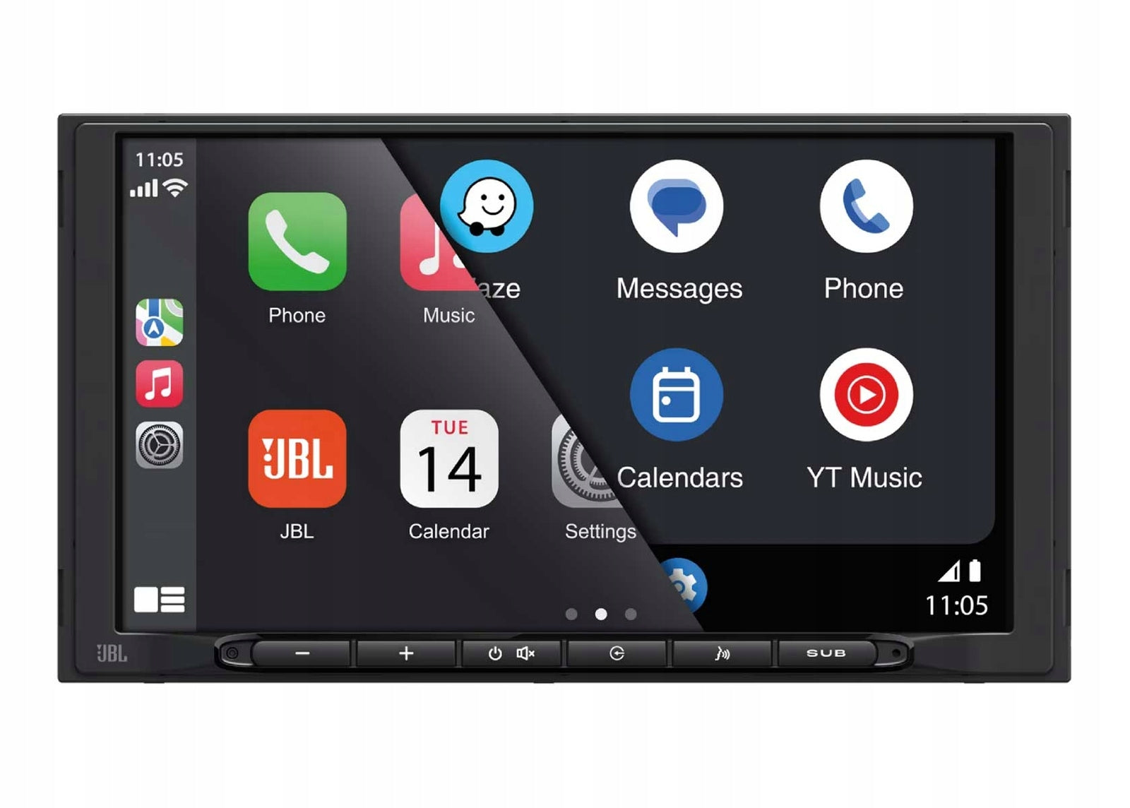 JBL Legend 700D Car Radio 2DIN Android Auto CarPlay DAB+ Bluetooth