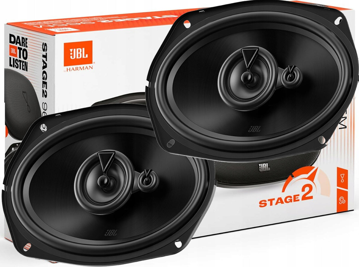 JBL POWERFUL SPEAKERS 6x9'' 560WATT 70W RMS 3-WAY OVAL ELLIPSE + GRILLES