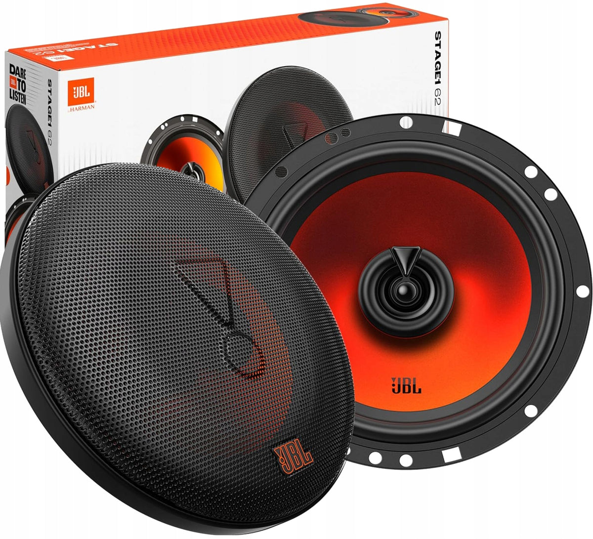 JBL POWERFUL TWO-WAY CAR SPEAKERS 400 WATT 50 W RMS 16,5cm 165mm Manufacturer JBL