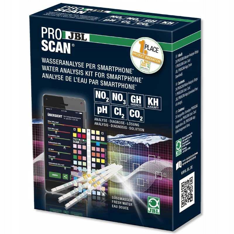 JBL ProScan Lubricant Water Test + Table 24 Strips