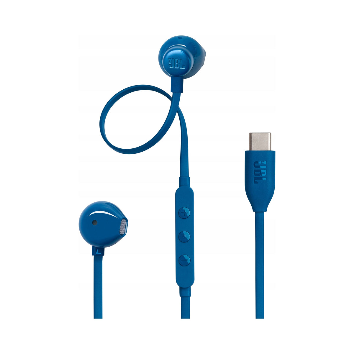 JBL Tune 305C USB-C In-Ear Headphones with Microphone Blue Packaging status original