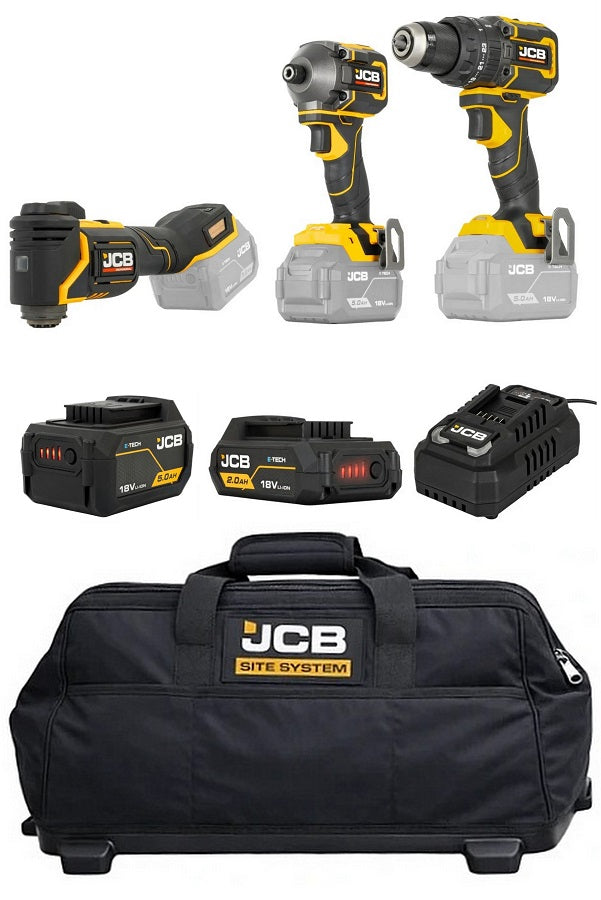 JCB-18PKIT-6 SCREWDRIVER MULTITOOL 2.0Ah 5.0Ah