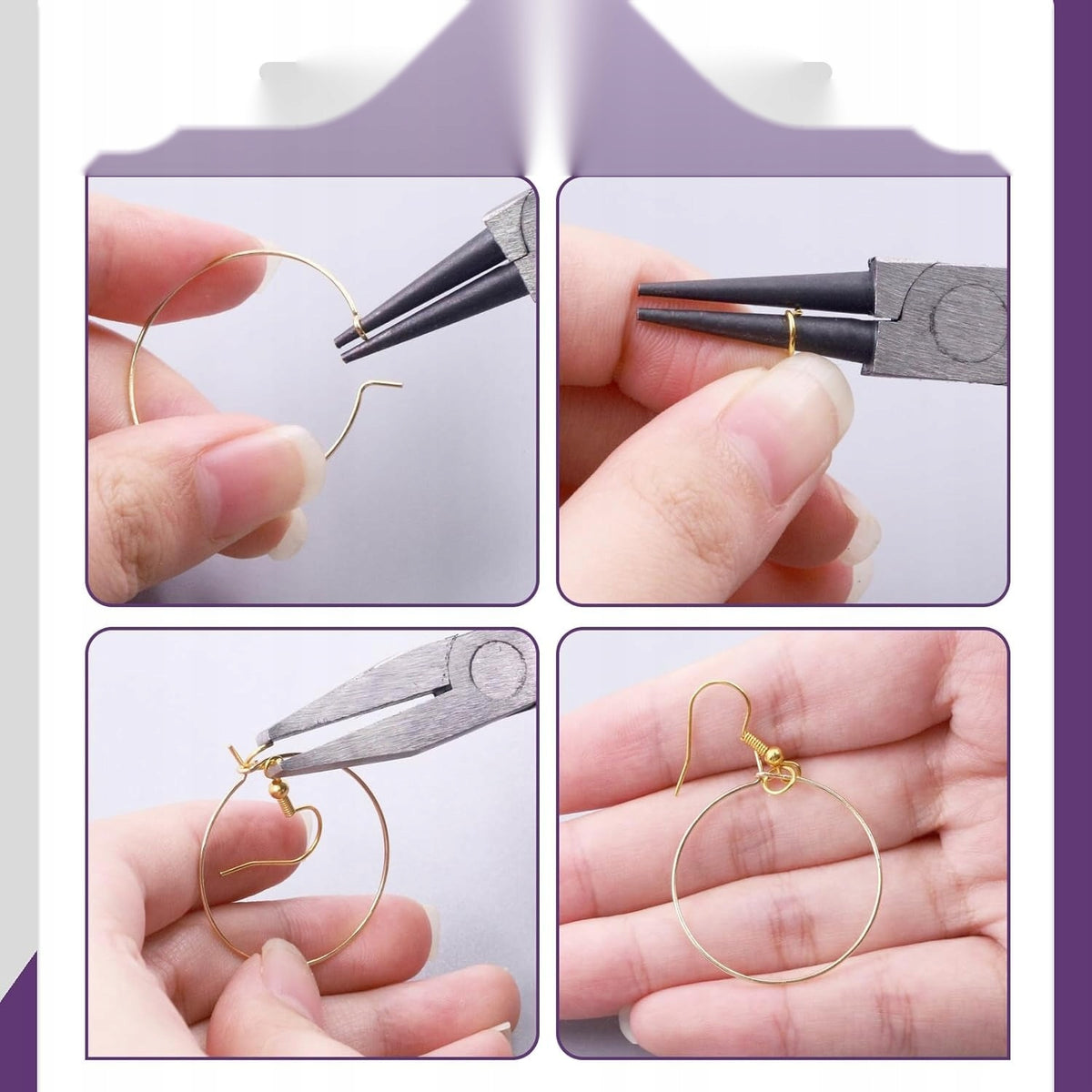 JEWELRY PLIERS SET OF 8 JEWELRY TOOLS COLORFUL HARD Manufacturer code 5908107855347