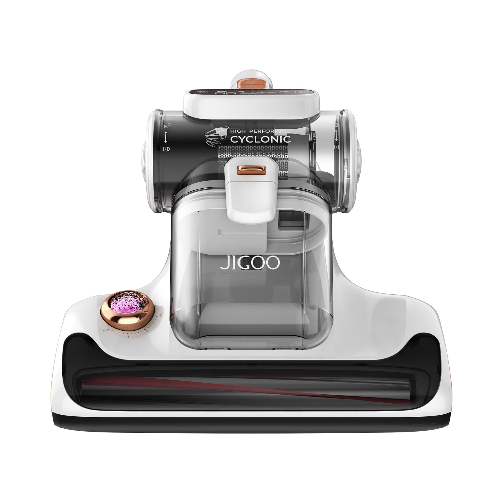 JIGOO T600 Mattress Vacuum Cleaner, 700W, 15KPA Suction, UV Sterilization