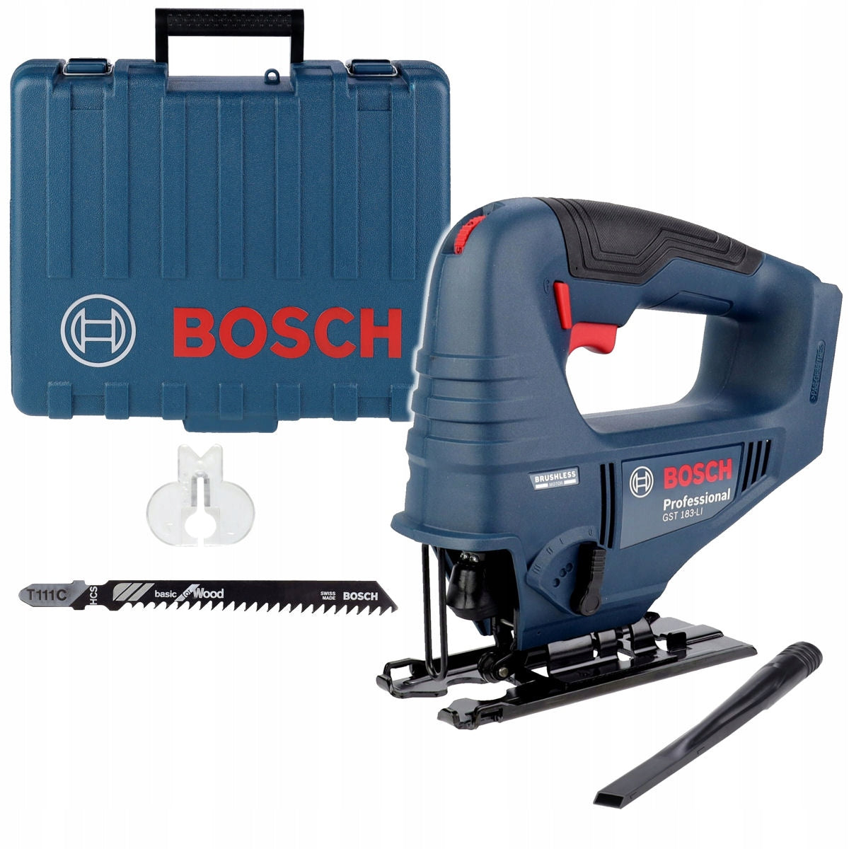 JIGSAW 18V GST 183-LI BOSCH BRUSHLESS BODY + SUITCASE