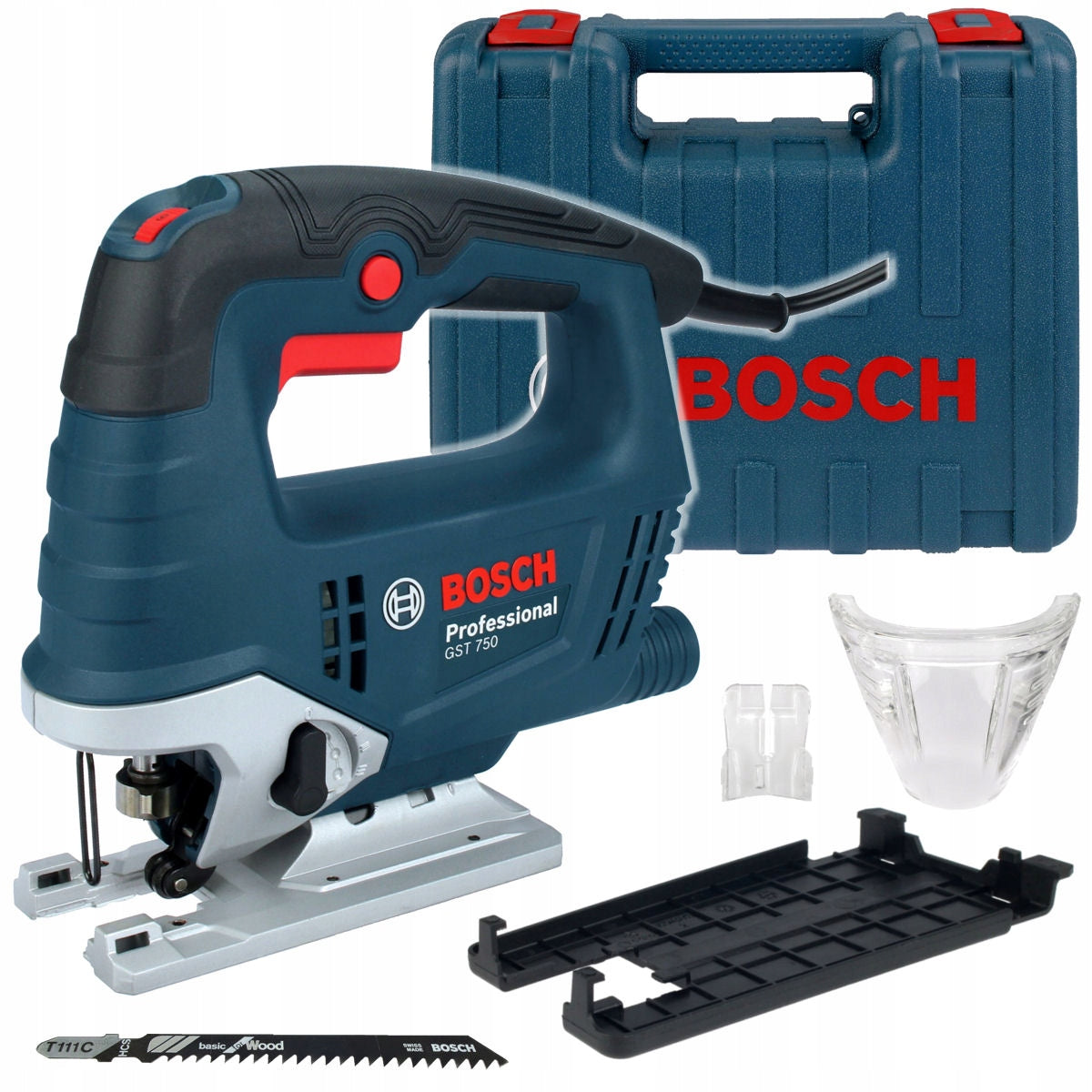 JIGSAW 520W GST 750 BOSCH + SUITCASE