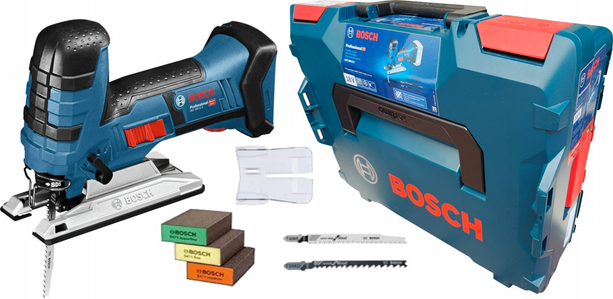 JIGSAW BOSCH GST 18V-LI S SOLO 18V 23MM 06015A5109 SUITCASE + SPONGES