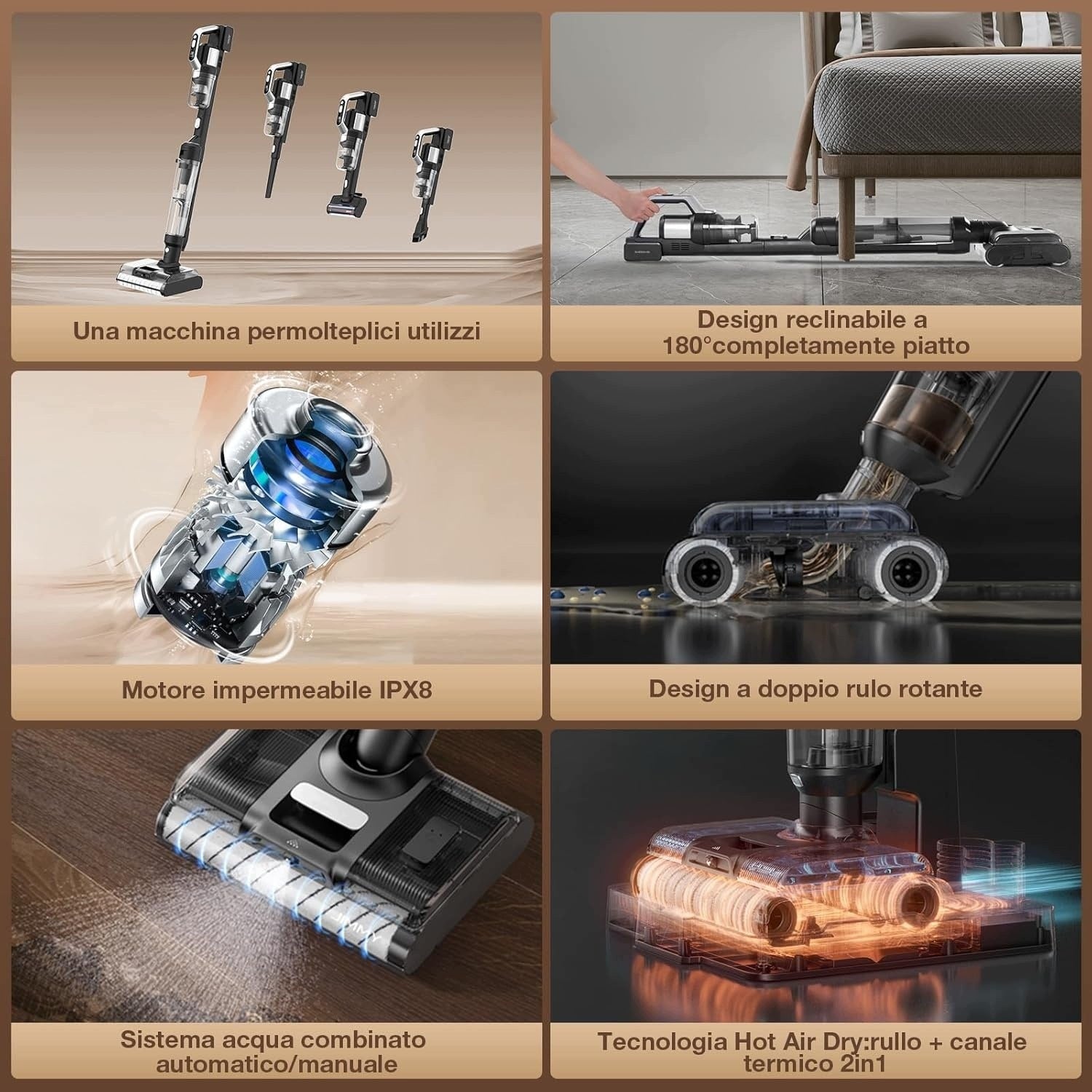 JIMMY PW11 PRO MAX 5 IN 1 CORDLESS VACUUM CLEANER FOR WATER MOP AND DUST WITH Packaging status original