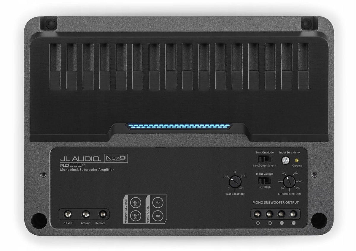 JL Audio RD500/1 Amplifier / 1-channel / Monoblock / Class D / Power 500W