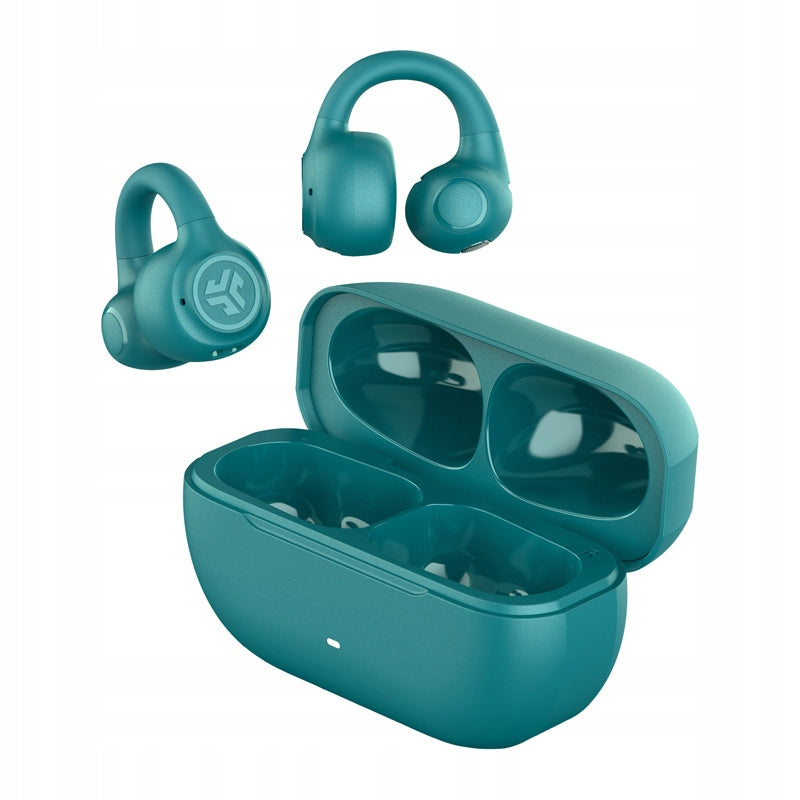 JLAB Flex Wireless Headphones Open Ear Bluetooth Bass Boost Green Brand JLab