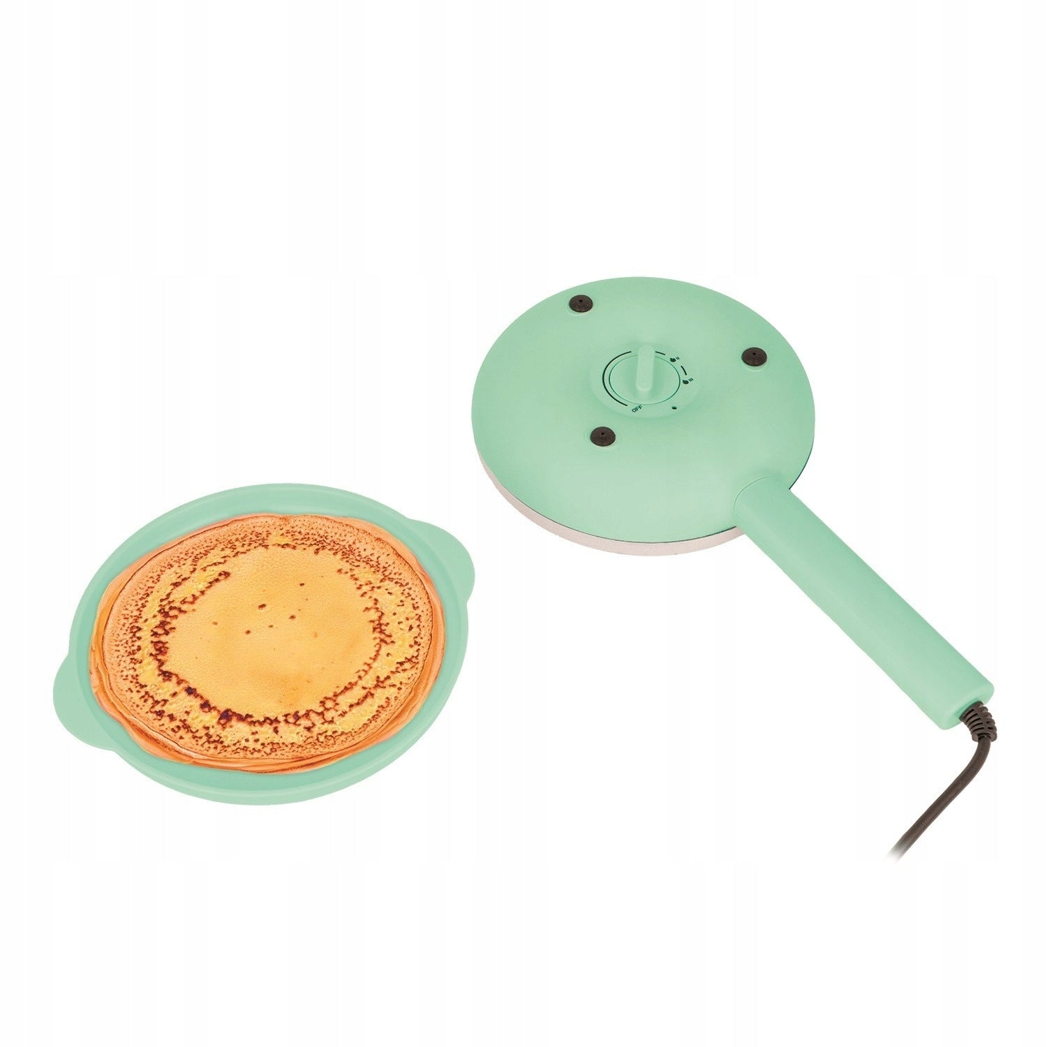 JOCCA Electric Pancake Maker 2488T 3 Adjustment Levels 21cm 60W Turquoise Power rating 60 W