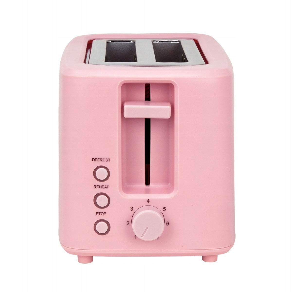 JOCCA Toaster for 2 Slices Sweet Line 700W Defrosting Heating Pink Manufacturer code 2185P