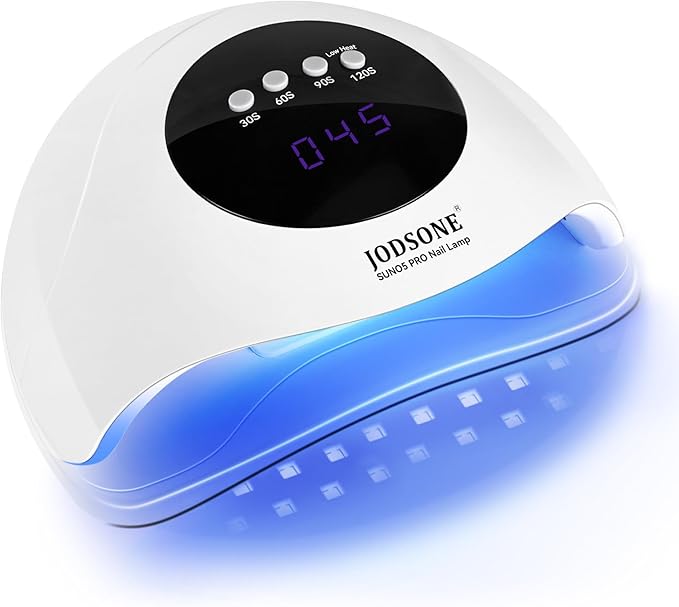 JODSONE 320W UV LED Nail Lamp With Auto Sensor 72 LED 4 Timers