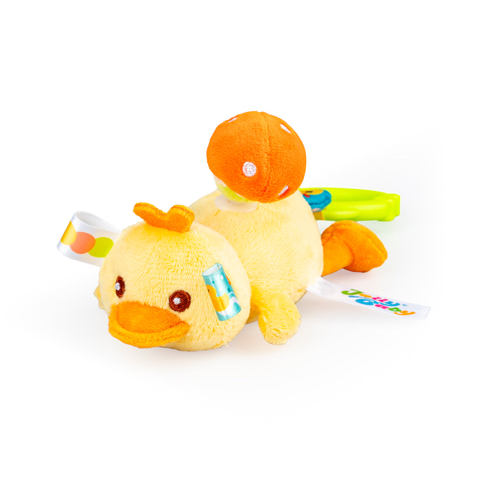 JOLLY BABY SOFT PENDANT DUCK JAŚ WITH VIBRATION 0m+ 82579