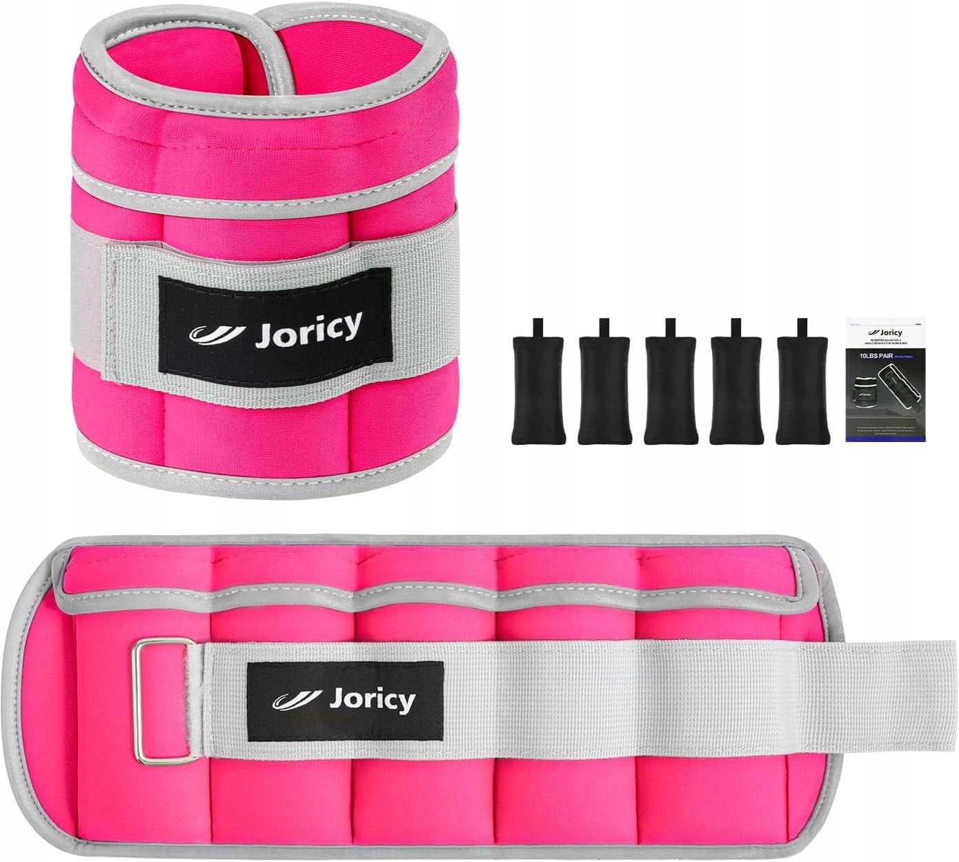 JORICY Adjustable Weights for Leg Exercise Arms SET 2 x 2,5 kg Brand no brand
