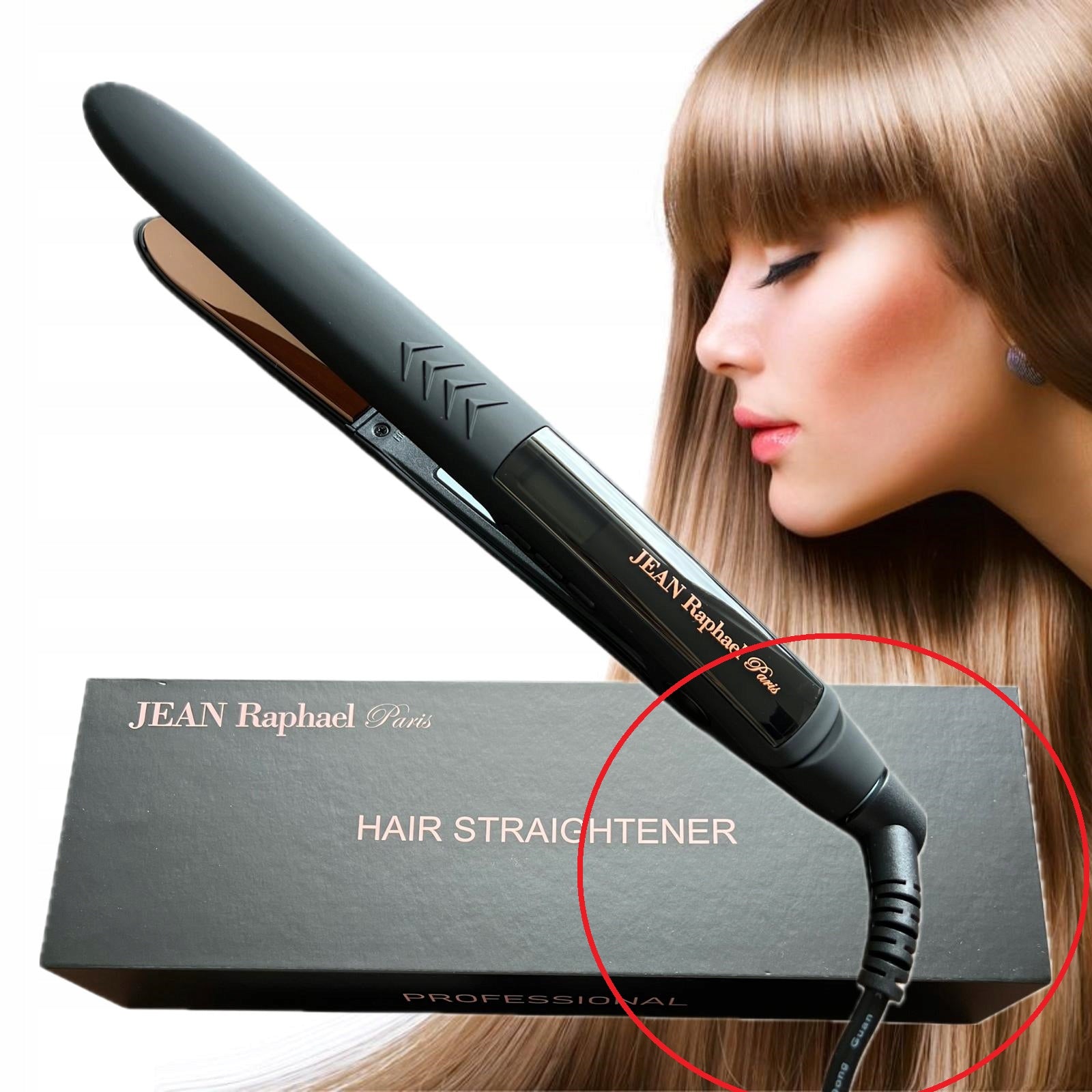 JRP Jean Raphael Paris TITANIUM Straightener GOLD + Vibration + Thermo Protection EAN (GTIN) 5906815851002