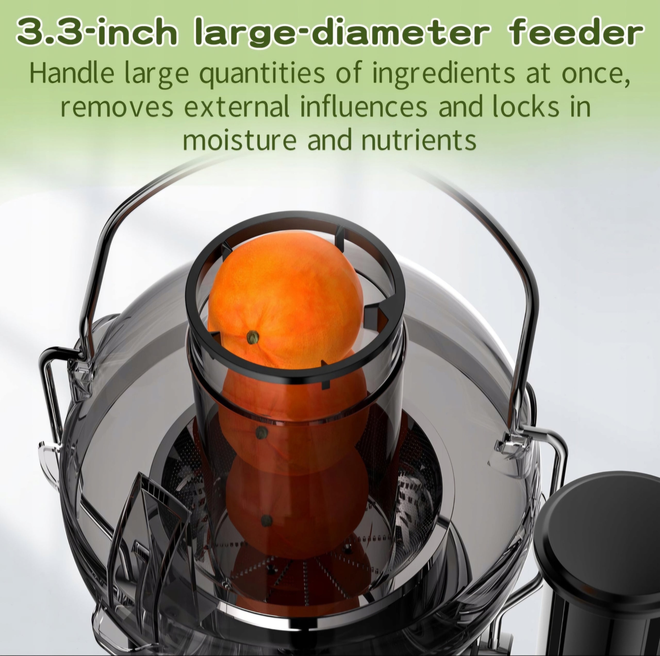 JUICER 1400W FOR FRUIT AND VEGETABLES WIDE INLET BPA FREE VOSPEED QUALITY Manufacturer code G83P