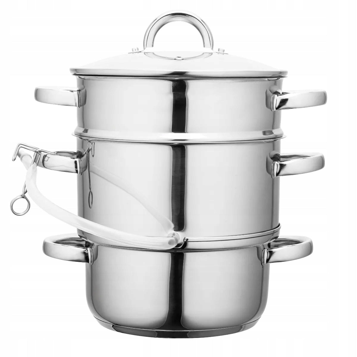 JUICER 5L STAINLESS STEEL SILVER INDUCTION GAS CERAMIC DISHWASHER POT