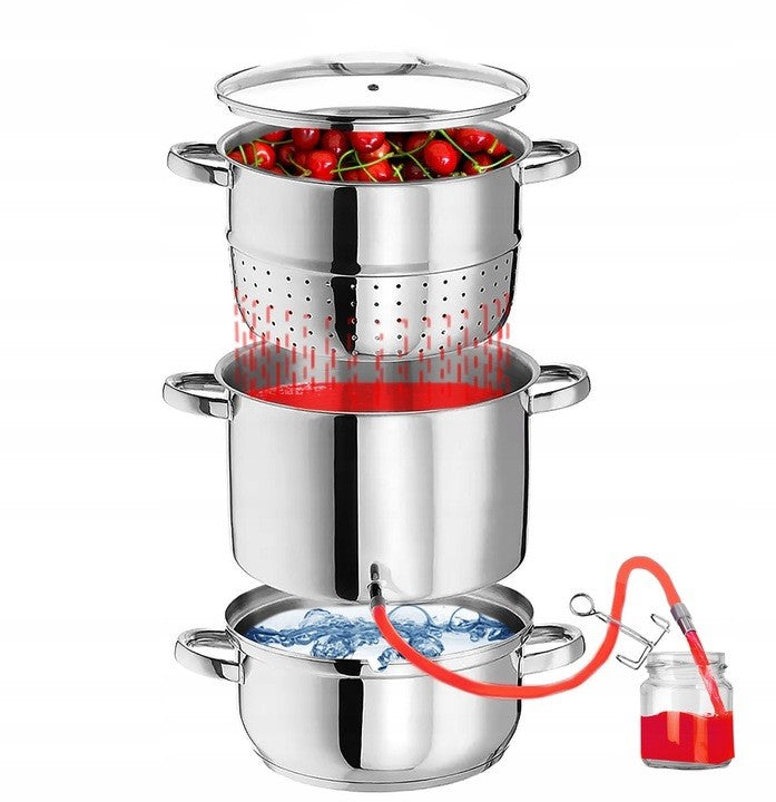 JUICER 8 L Juicer Juice Pot STEAM POT for Juice INDUCTION GAS Manufacturer code TW23