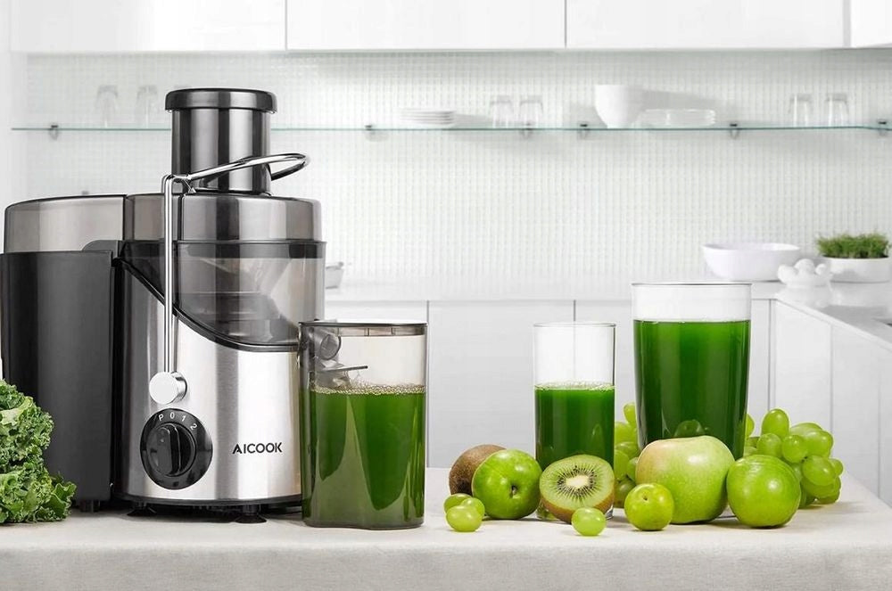 JUICER FOR FRUIT JUICE 400 IN AICOOK SILVER Brand Aicook