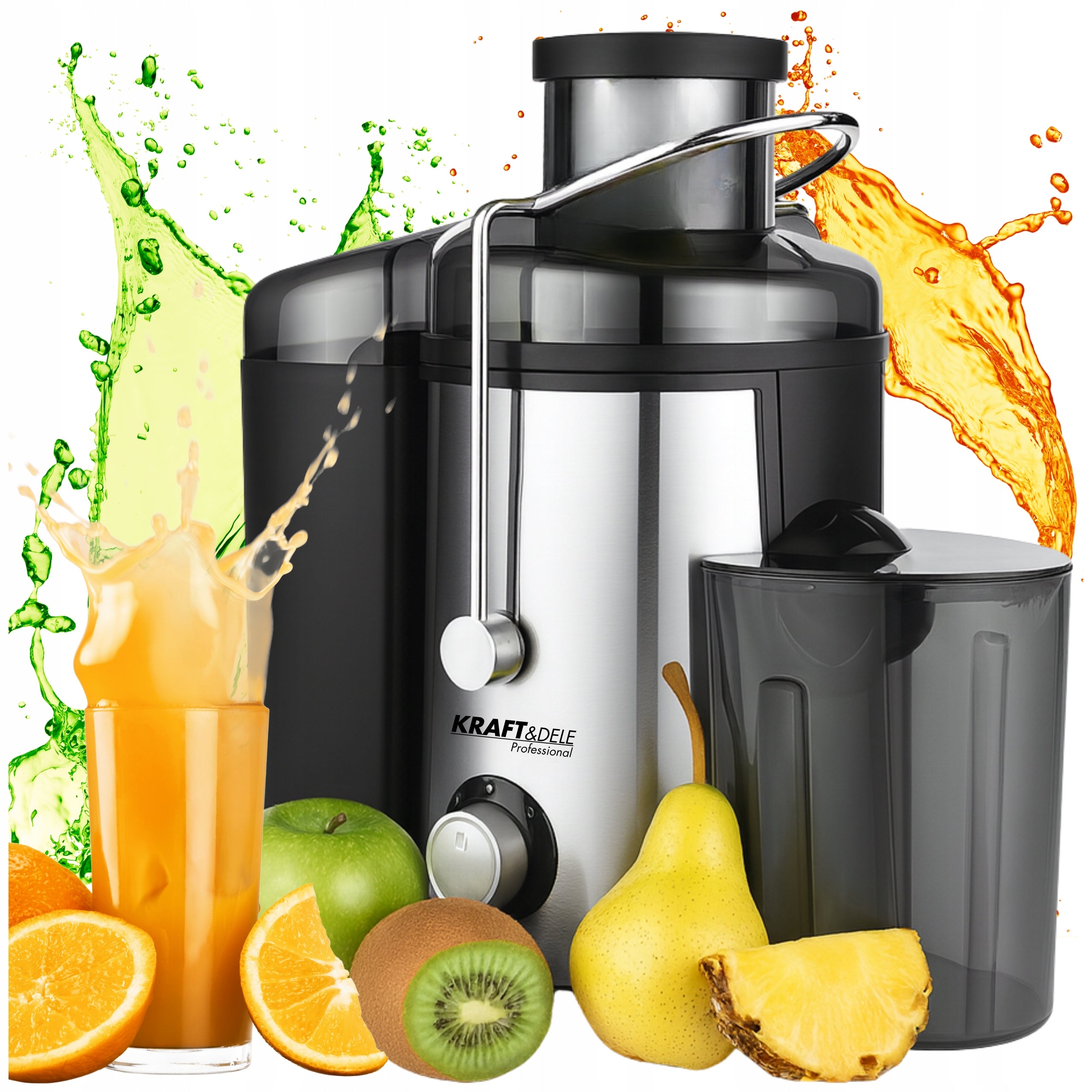 JUICER FRUIT AND VEGETABLE JUICER ELECTRIC 1600W