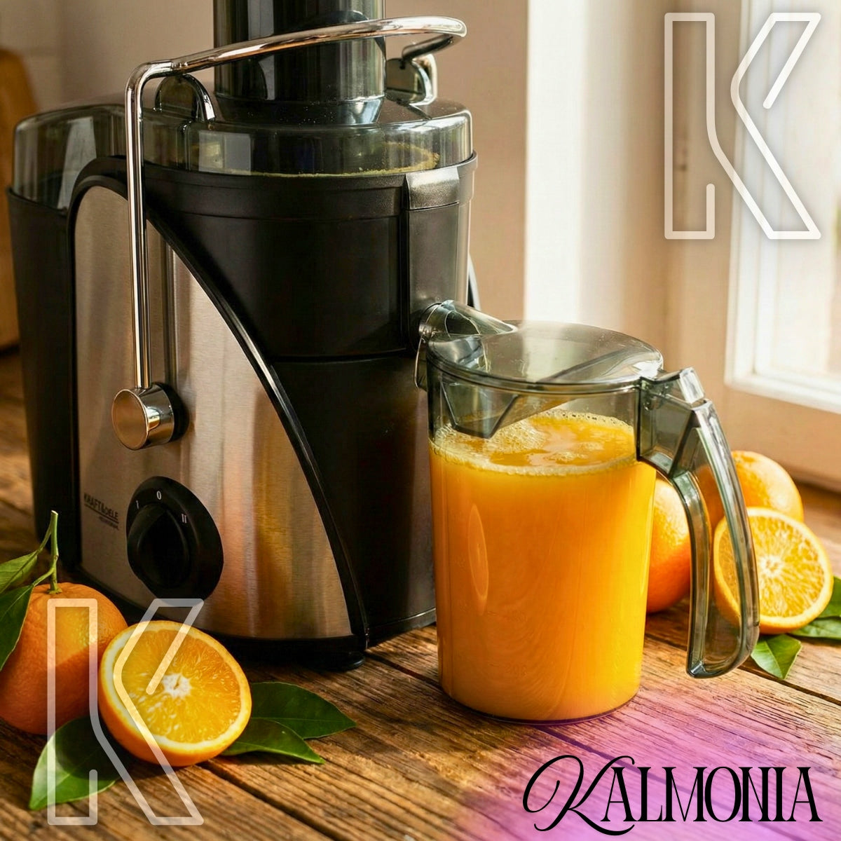 JUICER FRUIT JUICER VEGETABLE JUICER ELECTRIC LARGE HOLE 1500W Packaging status original