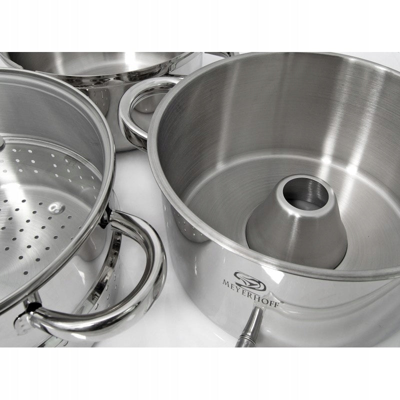 JUICER JUICE POT STEAMER 2in1 STEEL 8L MEYERHOFF Brand Hoffner