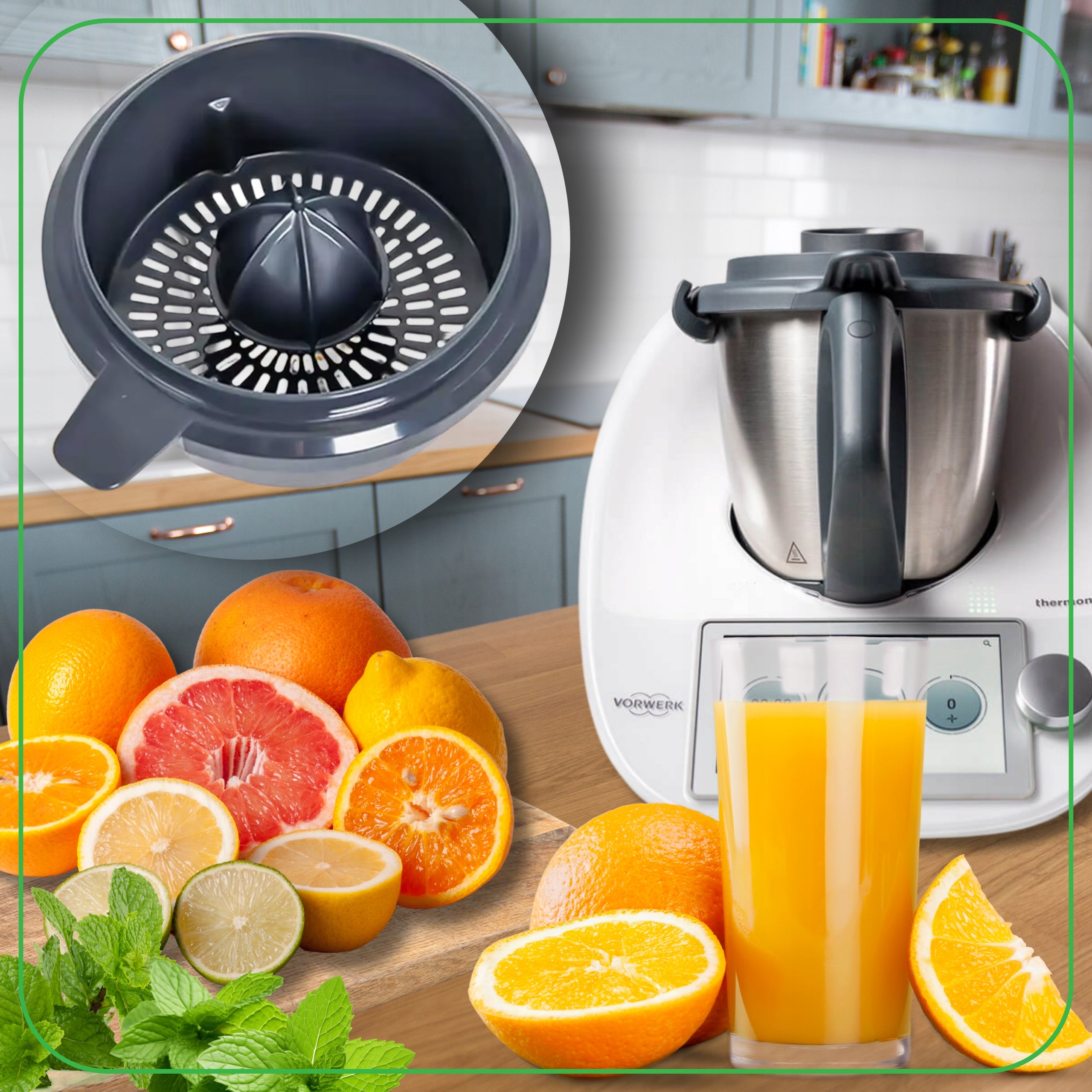 JUICER for Thermomix ROTARY for Citrus Overlay Juicer EAN (GTIN) 5904496144963