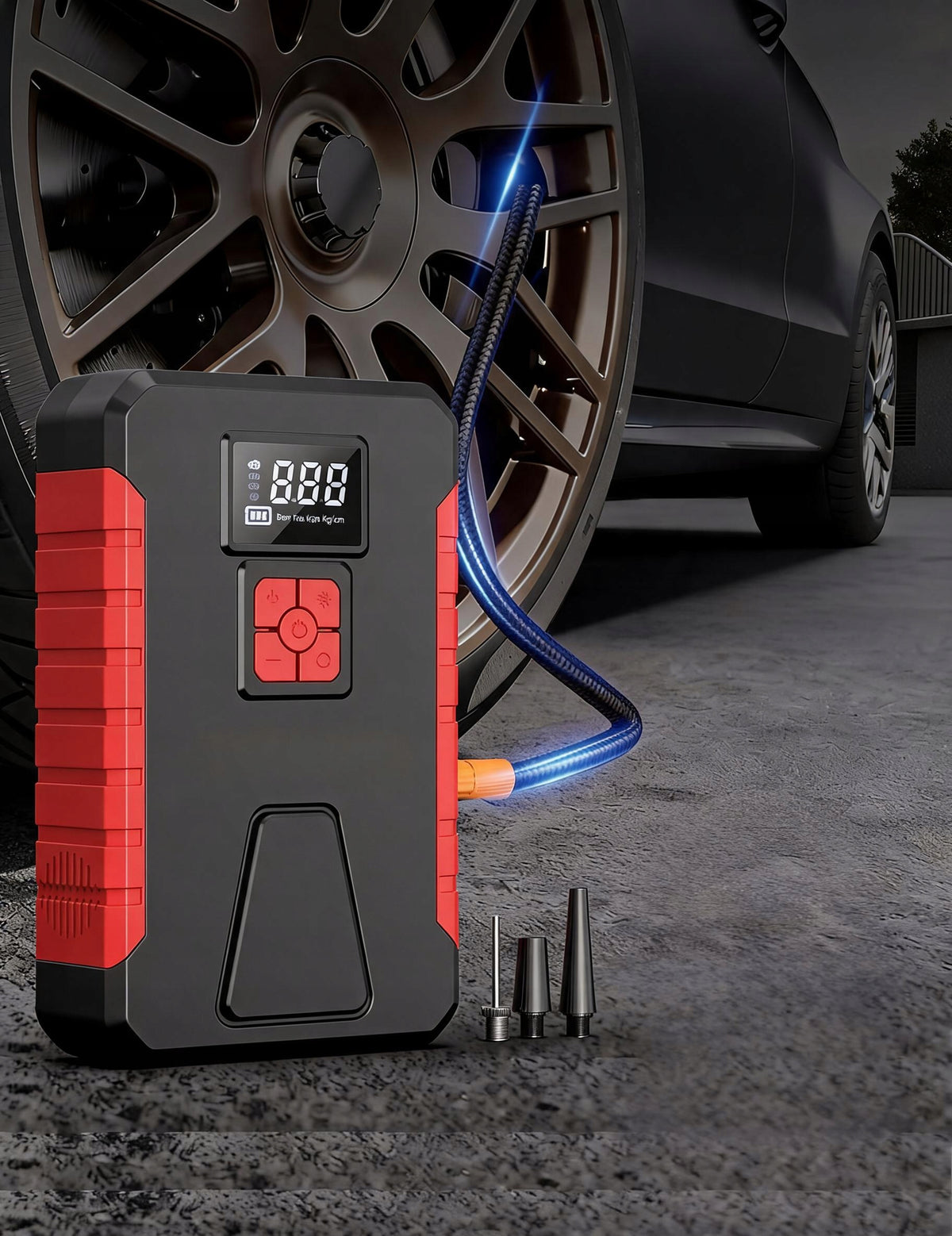 JUMP STARTER 240A POWER BANK LED FLASHLIGHT 3 MODES TOURIST LIGHTING Brand Full Power