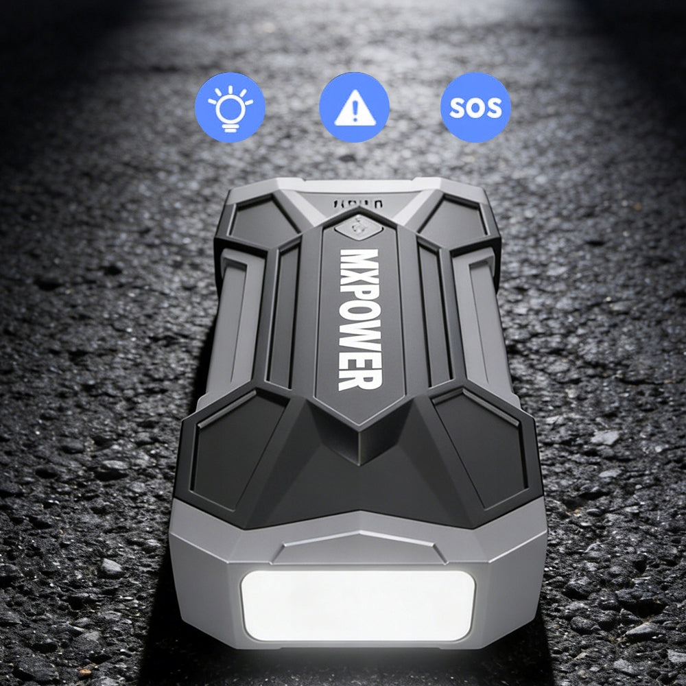 JUMP STARTER BOOSTER POWERBANK FOR MOTORCYCLE AND BOAT 4500A Product weight with unit packaging 5 kg