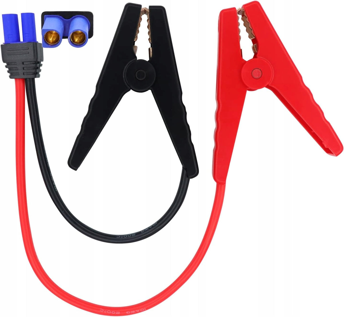 JUMPER CABLE EC5 12V 40CM WITH TERMINALS