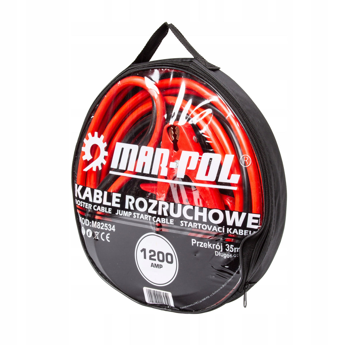 JUMPER CABLES 1200A 35MM2 6M STRONG JUMPER CABLES FOR CAR