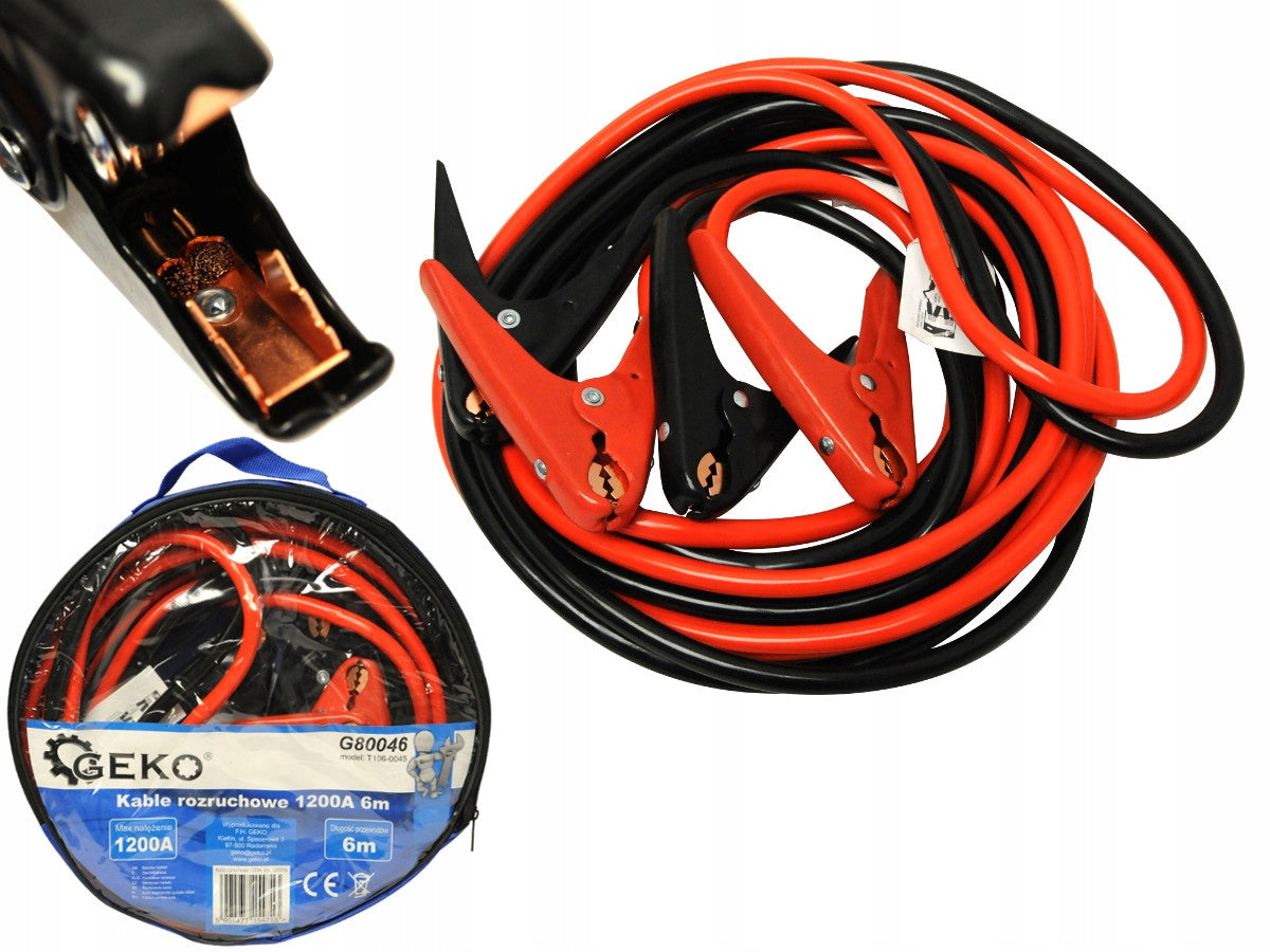 JUMPER CABLES 1200A 6M. 1200A6M G80046