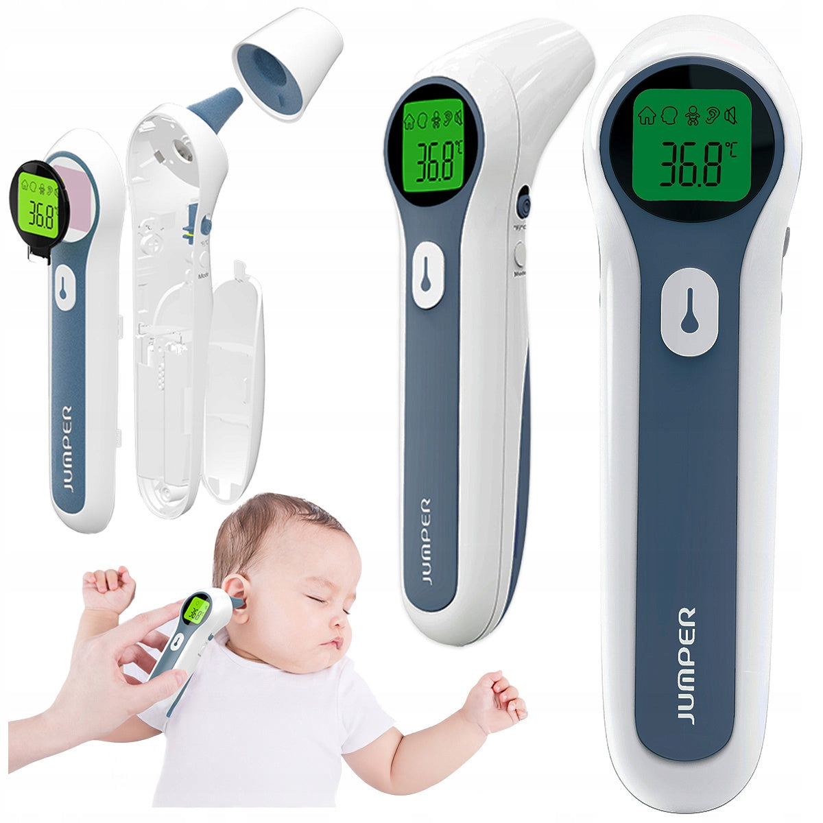 JUMPER JPD-FR300 MEDICAL In-Ear Thermometer for Adult Children