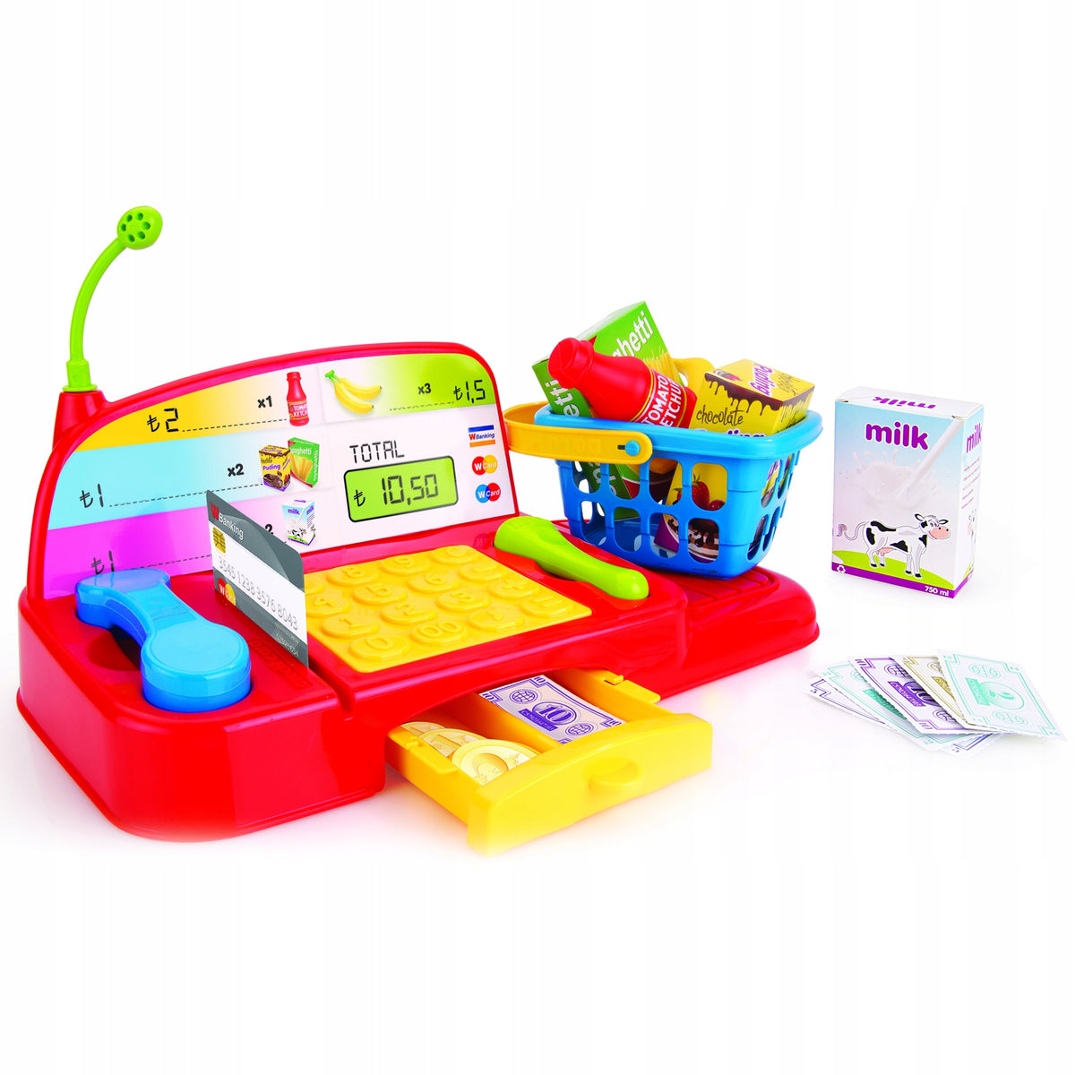JUNIOR CASH REGISTER WITH EQUIPMENT WADER 25500 EAN (GTIN) 5900694255005