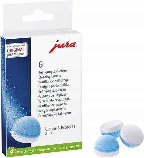 JURA Cleaning tablets express 6 pcs ORIGINAL
