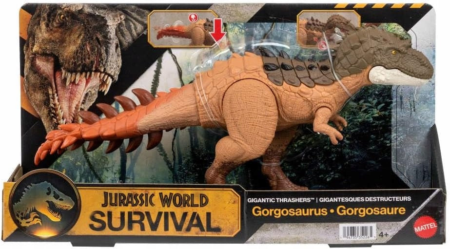 JURASSIC WORLD SURVIVAL DINOSAUR Gorgosaurus large figurine 38cm JKL86 Packaging status original