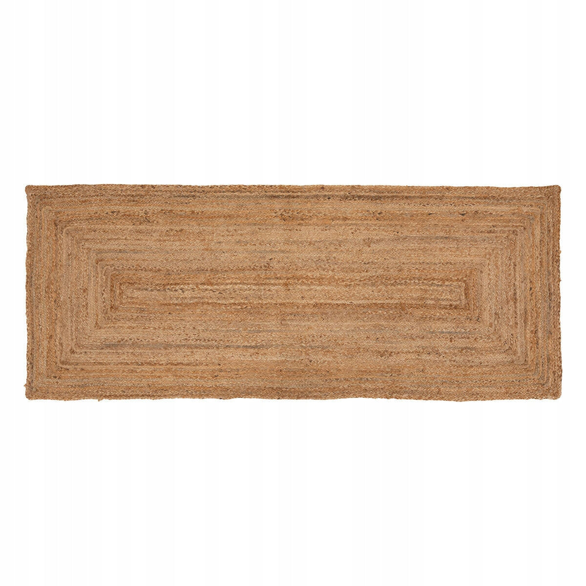JUTE CARPET FOR HALLWAY BROWN LONG DECORATIVE 200 X 80 CM