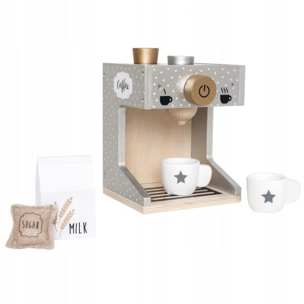 Jabadabado wooden coffee maker with accessories