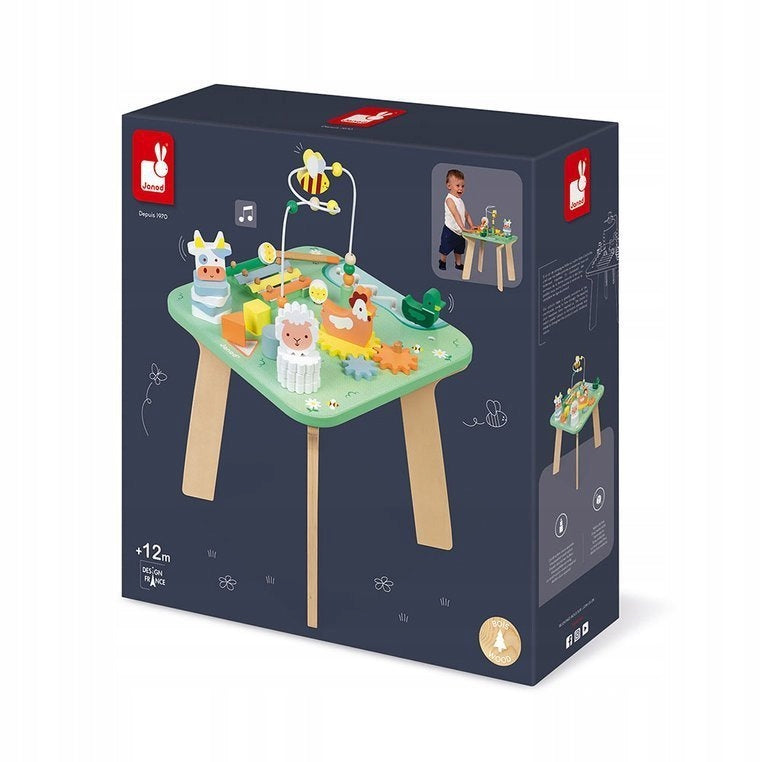 Janod Multifunctional wooden educational table Meadow 12 m+ Janod Manufacturer code 5327