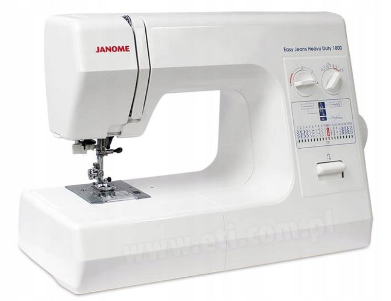Janome HD1800 Easy Jeans reinforced sewing machine + FREEBIES + Courses Packaging status original