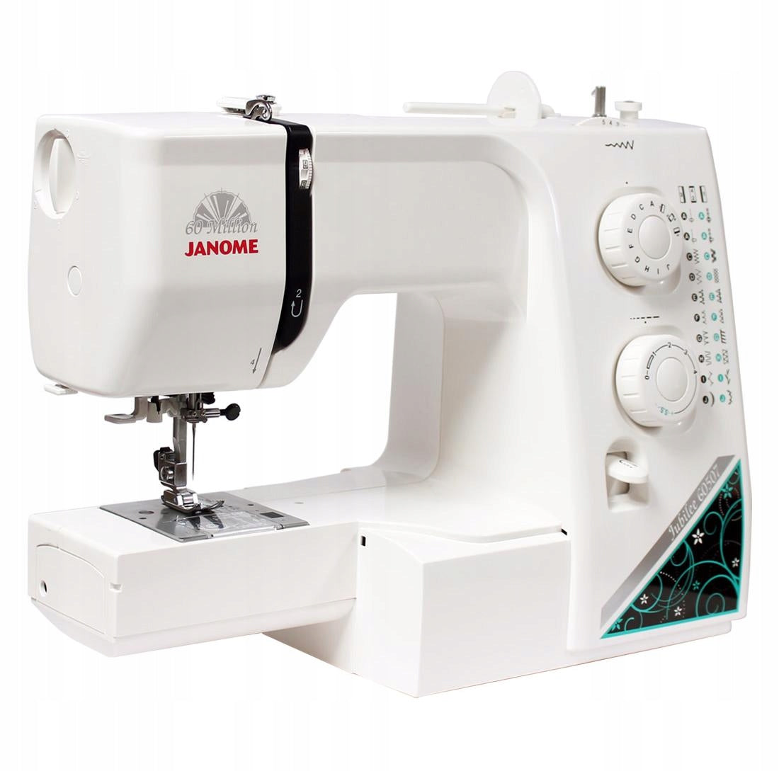 Janome JUBILEE 60507 home strong sewing machine 19 stitches Material metal