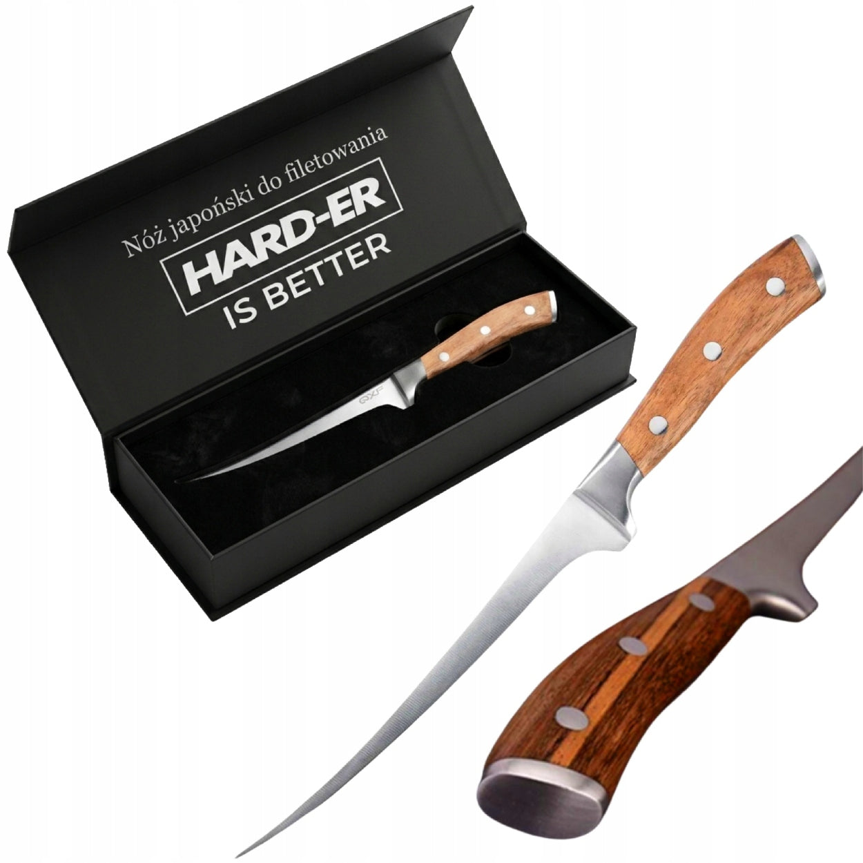 Japanese Filleting Knife Steel For Meat 18,3cm Hard-er