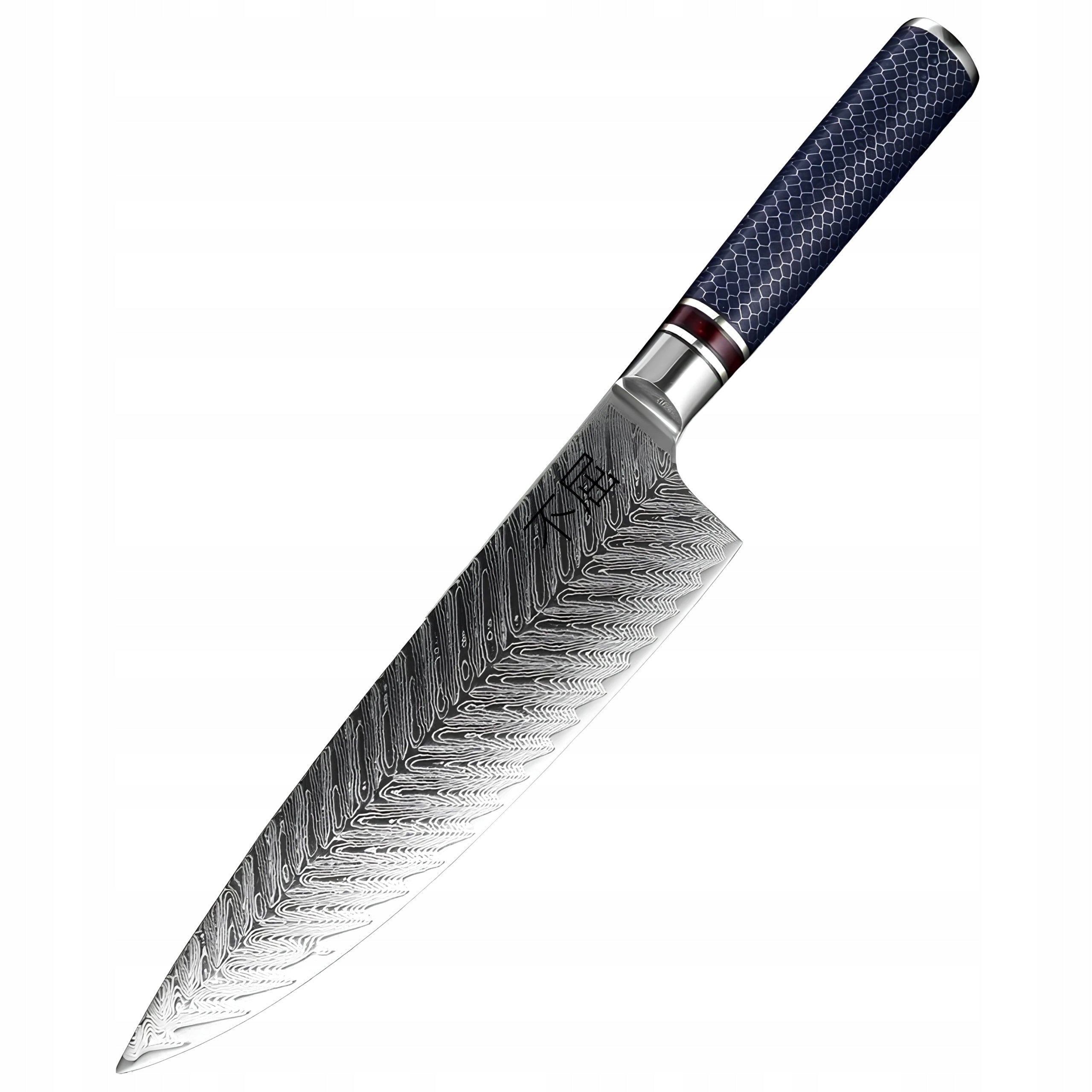 Japanese Steel VG-10 Professional Chef Knife Damascus Steel Fukutsu