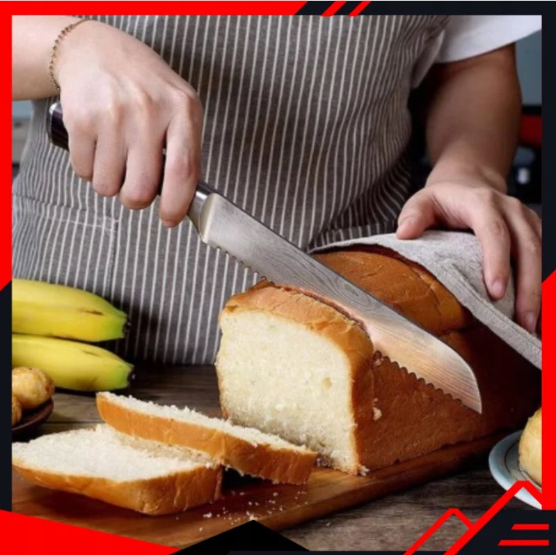 Japanese Style Chef Kitchen Knife Set 10 Pcs Box Manufacturer code Zestaw Noży Kuchennych w Stylu Japońskim