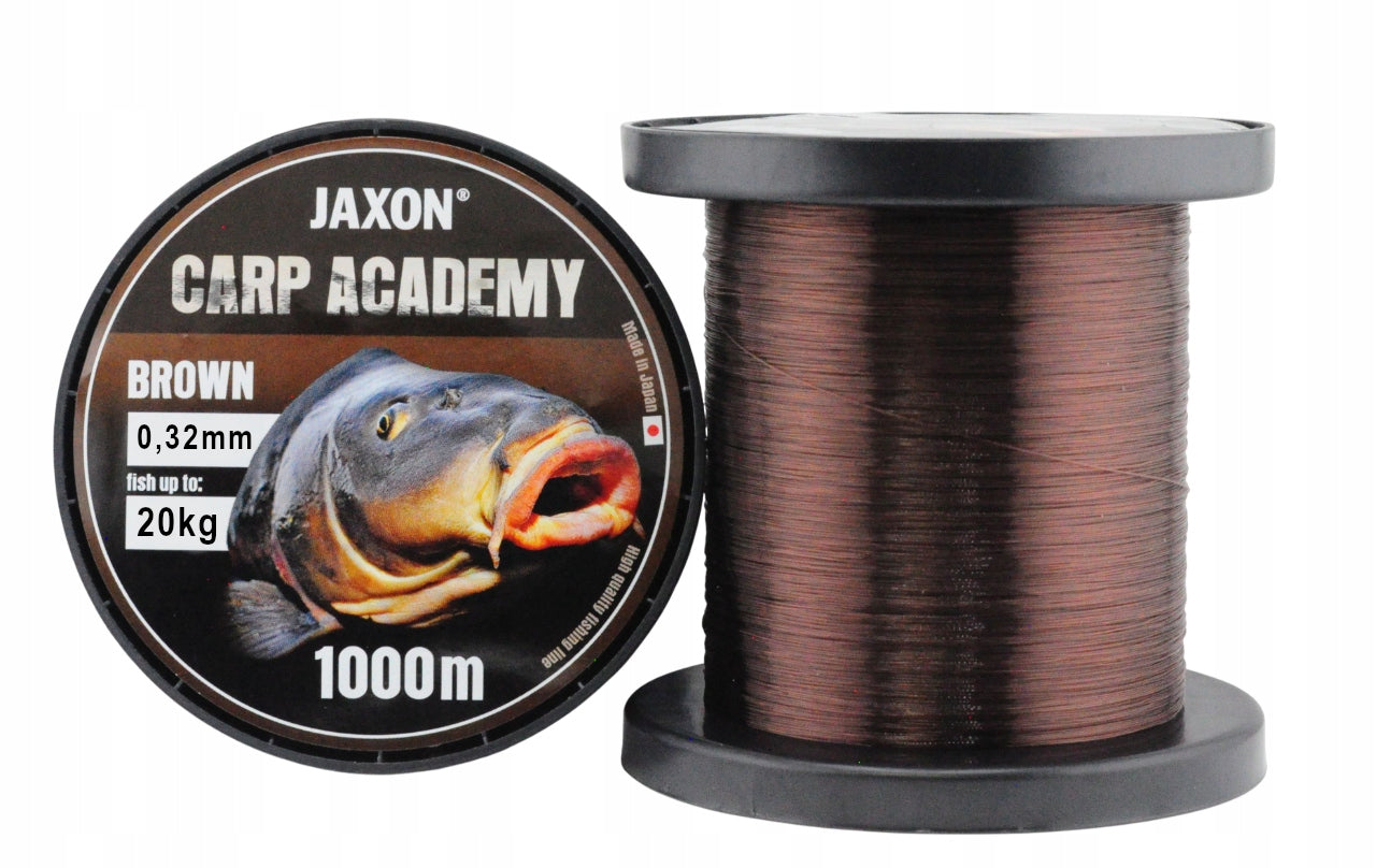 Jaxon Carp Academy BROWN 1000m 0,32mm Carp Fishing Line